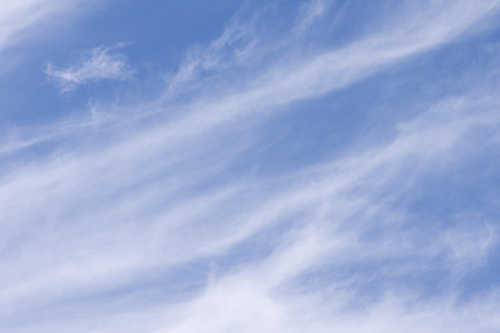 clouds in the blue skyの写真素材