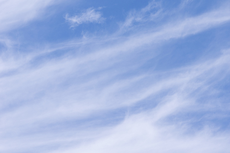 clouds in the blue skyの写真素材