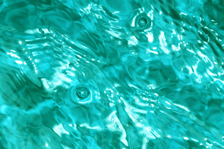 Blue clear fresh Water background.