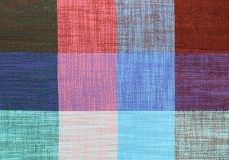 square pattern fabric, checkered fabric for backgroundの写真素材