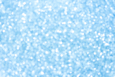 Abstract silver light on blue defocused abstract lights. bokeh lights.の写真素材