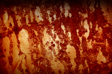 Halloween background. Blood Texture Background. Red grunge metal.の写真素材