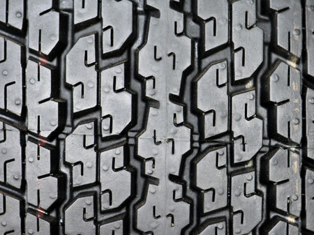 Car tire background, Tyre texture closeup background.の写真素材