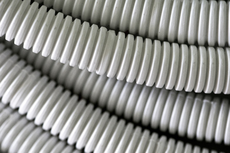 Background texture of Plastic hose for wire.の写真素材