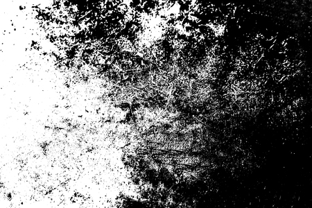 Grunge Black and White Distress Texture . Scratch Texture.の写真素材