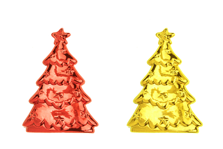 Christmas Decoration isolated on white background.の写真素材