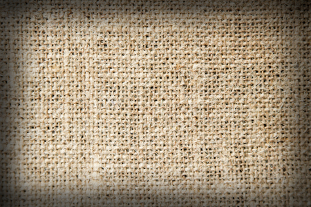 sackcloth fabric as texture backgroundの写真素材