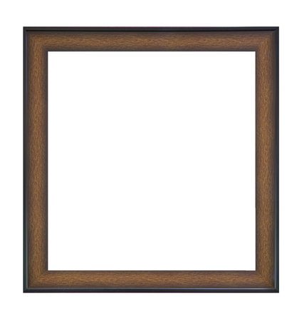 vintage picture frame isolatedの写真素材