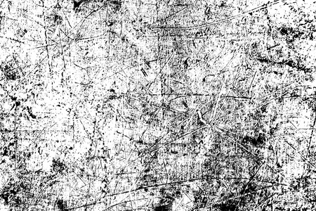 Grunge Black and White Distress Texture . Scratch Texture.の写真素材
