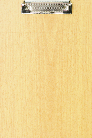 wood clipboardの写真素材