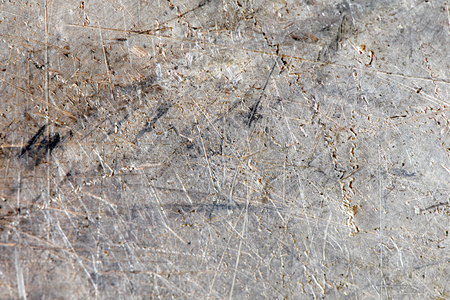 Scratched metal texture, Grunge metal texture background.の写真素材