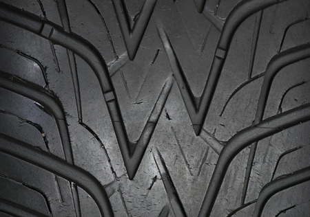 Car tire background, Tyre texture closeup background.の写真素材