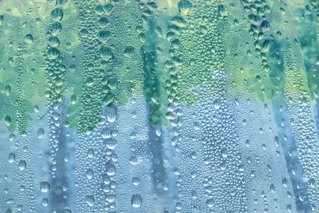 Closeup of frosted glass textureの写真素材