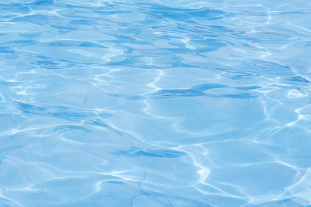 Blue sea surface with wavesの写真素材