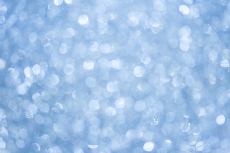 Abstract silver light on blue defocused abstract lights. bokeh lights.の写真素材