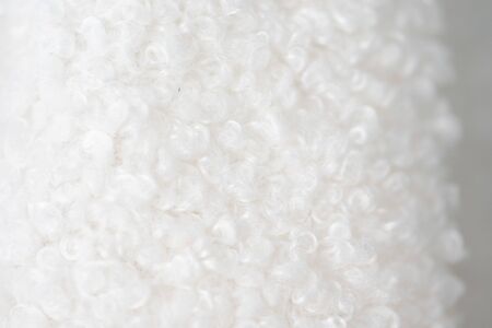 Texture of fur of wild animals background. Line wool floor with white light.の写真素材