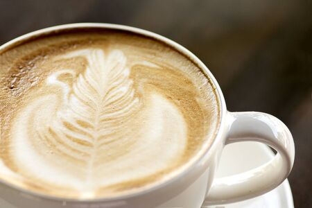 coffee cup latte.の写真素材