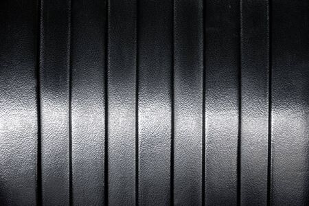 Black metal texture and gradients shadow.の写真素材