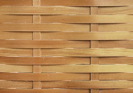 Wood weave made of Hinoki Woodの写真素材