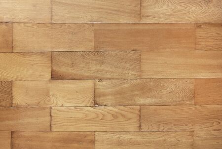 parquetry made of Hinoki Woodの写真素材