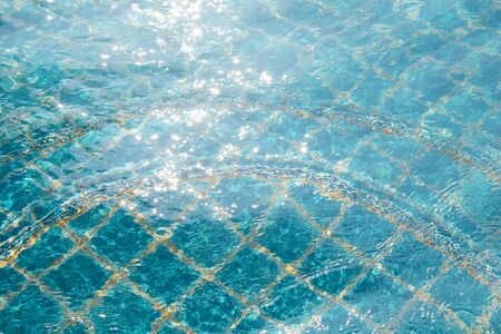 blue swimming pool,background of water in swimming pool.