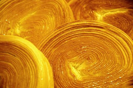 bread texture background.の写真素材