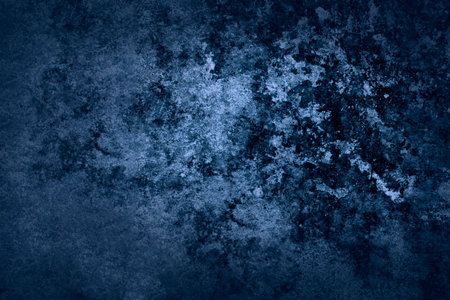 Grunge cement concrete texture background. Texture of an grunge concrete wall. Blue tone.の写真素材