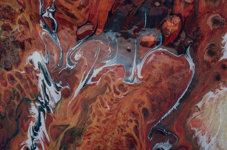 abstract oil paint texture on wall, background - Imageの写真素材