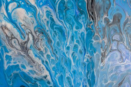 Abstract texture of liquid acrylic art. Part of image.