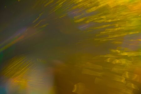 Multicolored rainbow large bokeh effect background - image