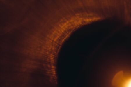 Abstract Natural Sun flare on the black.の写真素材