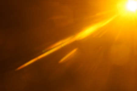 Abstract imitation sun starlight distant galaxy on a black background. -imageの写真素材