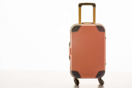 Luggage concept with case on the white backgroundの写真素材