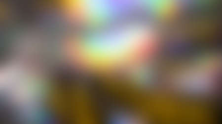 Multicolored rainbow blurred bokeh effect background.の写真素材