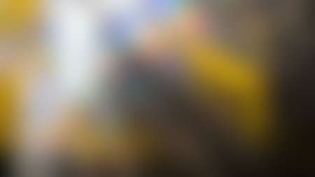 Multicolored rainbow blurred bokeh effect background.の写真素材