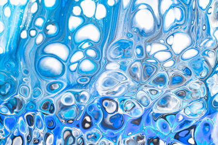 Creative abstract hand painted background, wallpaper, texture, close-up fragment of acrylic painting...