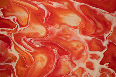 Creative abstract hand painted background, wallpaper, texture, close-up fragment of acrylic painting...