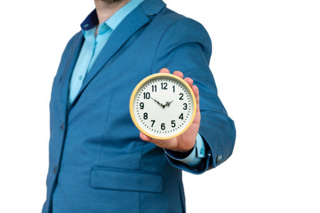 Contemporary Art Collage, Concept of time management.の写真素材