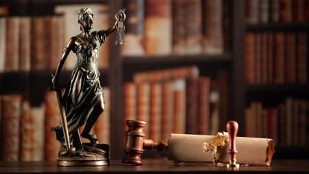 Legal law justice concept