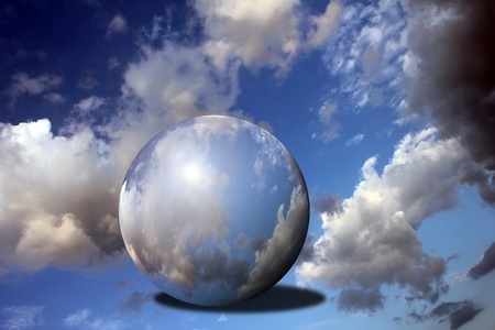 Beautiful skyの写真素材