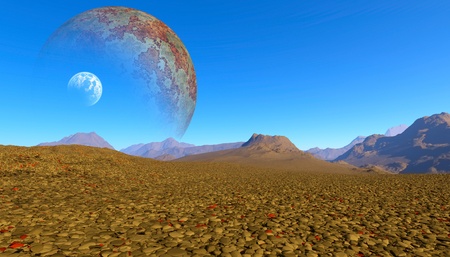 Fantasy landscape