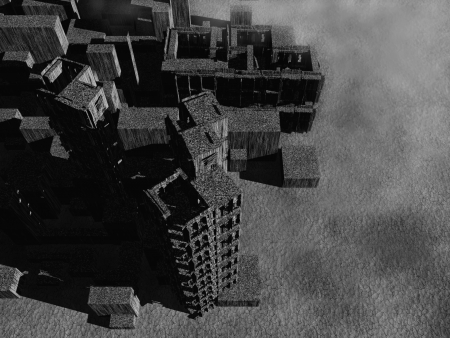 Dead cityの写真素材