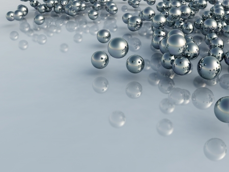 3D Ballsの写真素材