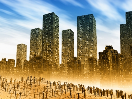 Dead landの写真素材