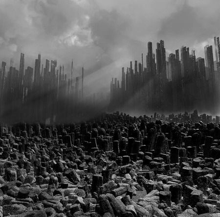 Fantasy landscapeの写真素材