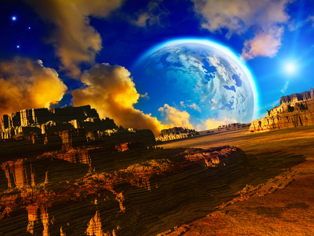 Fantasy landscape