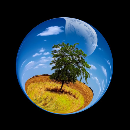 Fantastic colorful ball