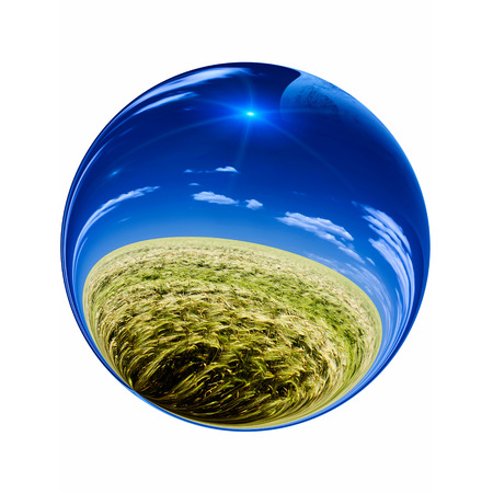 Fantastic colorful ball