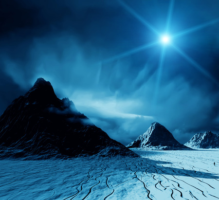 Fantasy landscapeの写真素材