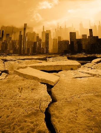 Earthquakeの写真素材
